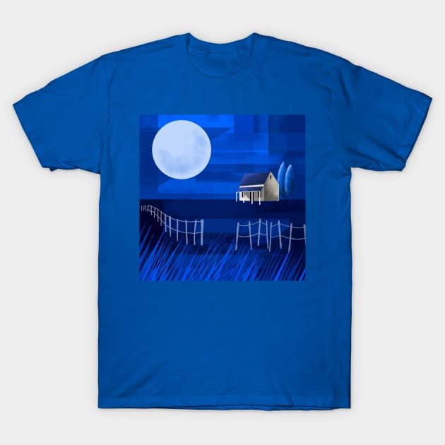 Blue Moon T-Shirt by Scratch